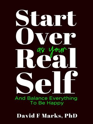 cover image of Start Over As Your Real Self